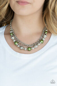 5th Avenue Romance- Green Necklace